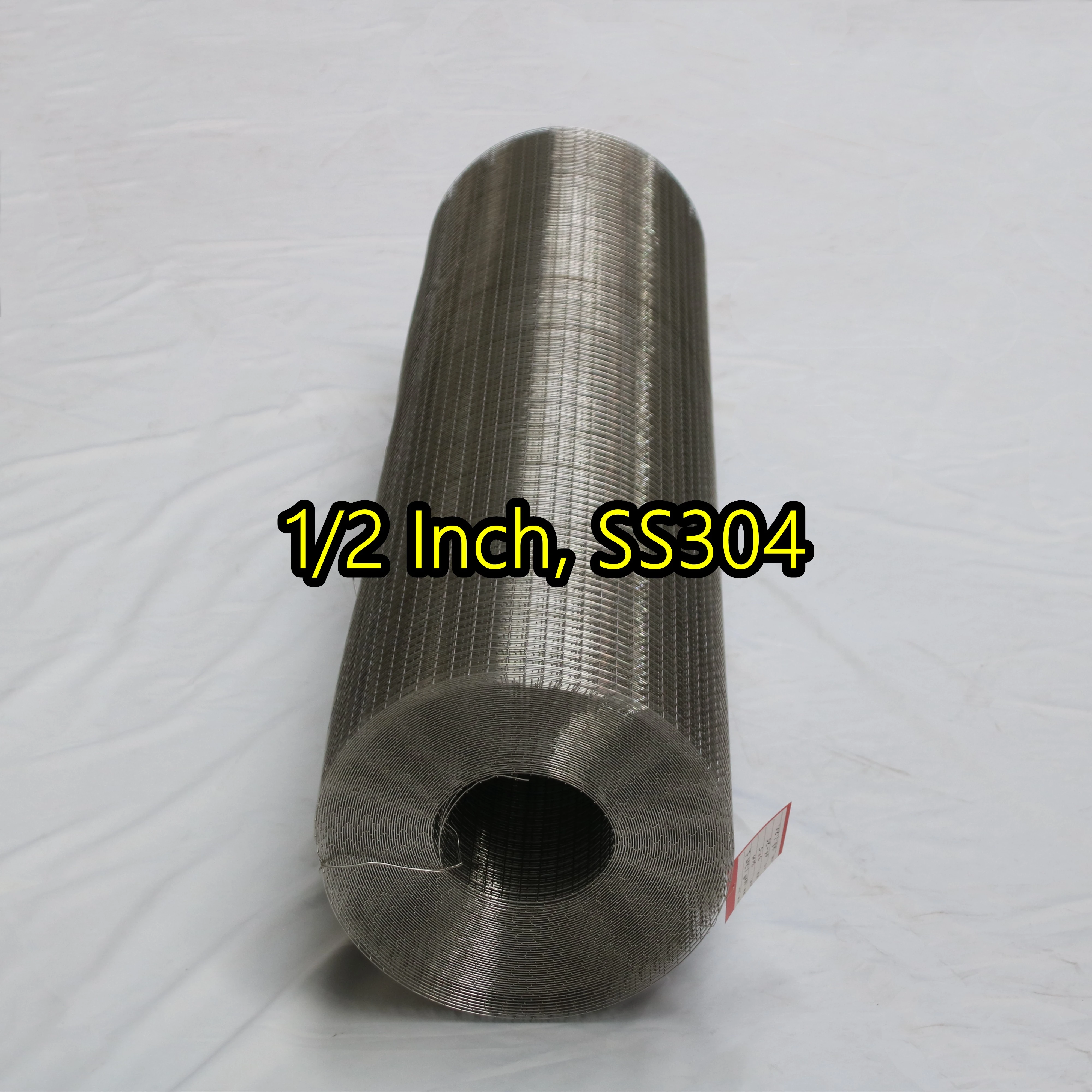 Malla de alambre soldada con aut&oacute;gena SS304 de 1/2 pulgada